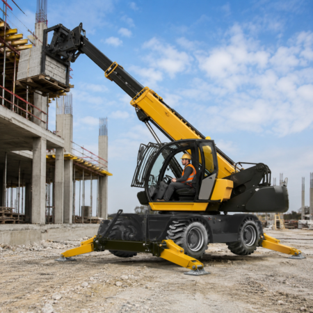 CPCS A77 Telescopic Handler 360 Slew training course