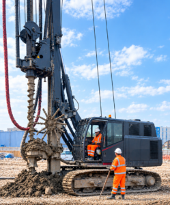 Piling Rig at Work